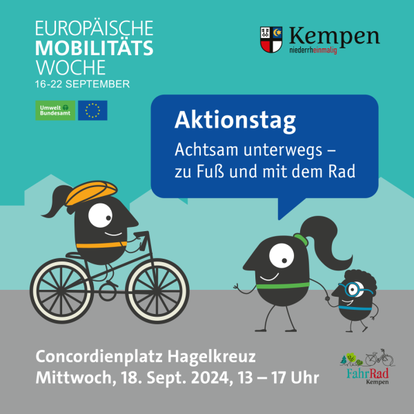 Aktionstag zur Europäischen Mobilitätswoche 2024 Plakat Aktionstag zur Europäischen Mobilitätswoche