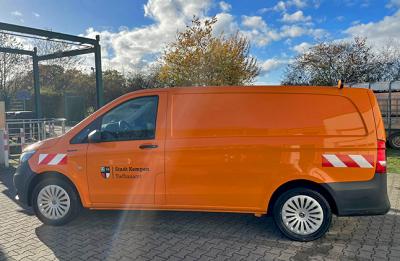 E-Werkstattwagen der Stadt Kempen
