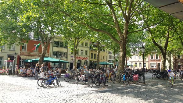 Buttermarkt im Sommer © Stadt Kempen / Kirsten Pfennings Buttermarkt im Sommer