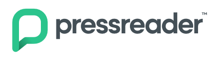 Pressreader Logo ©pressreader.com Der Pressreader ist Online-Zeitschriftenportal. Das Logo wird aus dem Wort Pressreader gebildet und durch eine grüne Sprechblase, ähnlich einem P erkennbar gemacht.