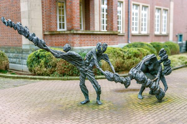 Skulpturenweg - Nr. 6 | Kappesbauern Skulptur "Kappesbauern"