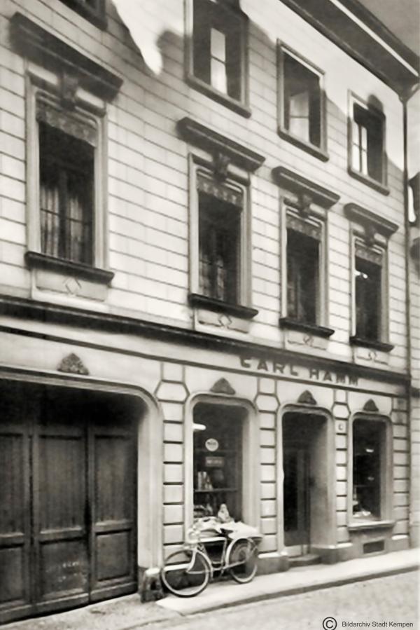 Historisches Foto vom Haus Hamm auf der Ellenstraße