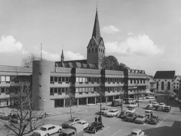 Rathaus am Buttermarkt im Jahre 1967