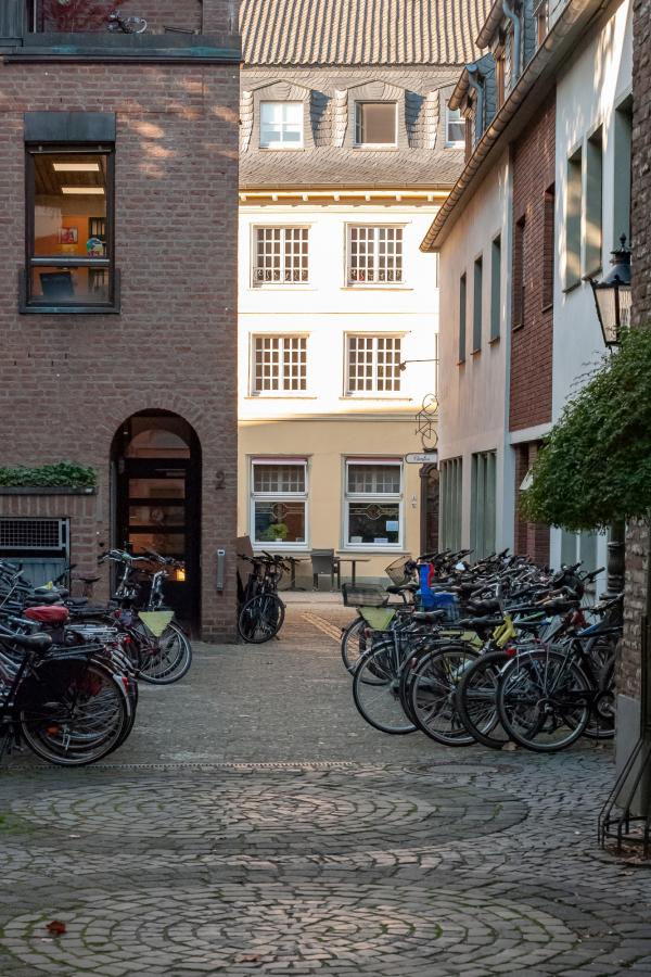 Bockengasse mit Blick auf die Judenstraße