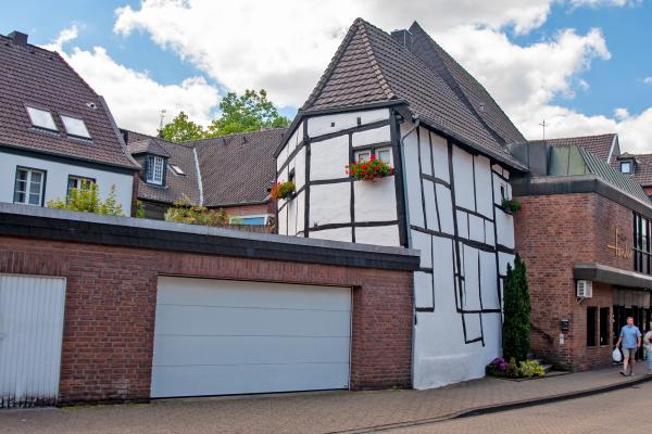 Kleines Fachwerkhaus an der Orsaystraße