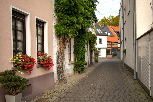 Häuser an der Moosgasse