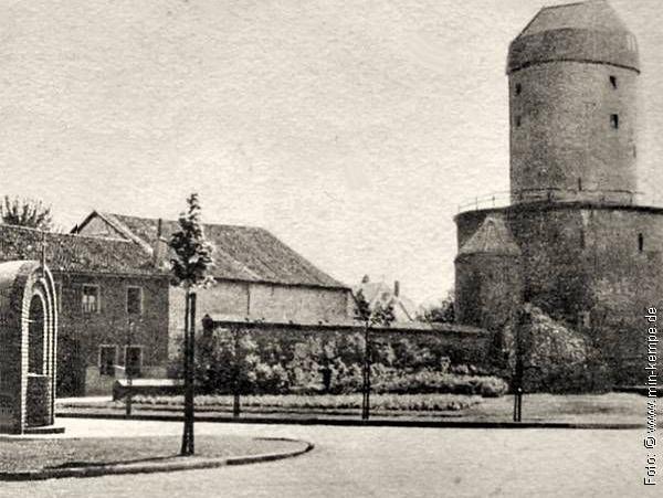 Historisches Foto aus dem Jahr 1935 vom Heiligenhäuschen