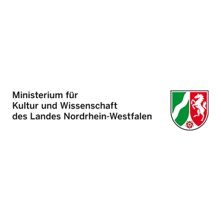 Logo Ministerium für Kultur und Wissenschaft des Landes Nordrhein-Westfalen Gezeigt wird das Logo des Bundeslandes NWR für das Ministerium für Kultur und Wissenschaft des Landes Nordrhein-Westfalen