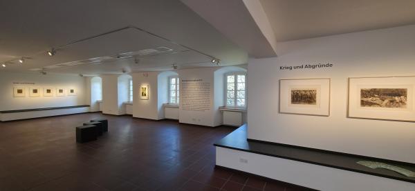 Detail aus der Sonderausstellung "Zum Ausdruck gebracht", © Bettina Klapheck, Kulturamt Kempen