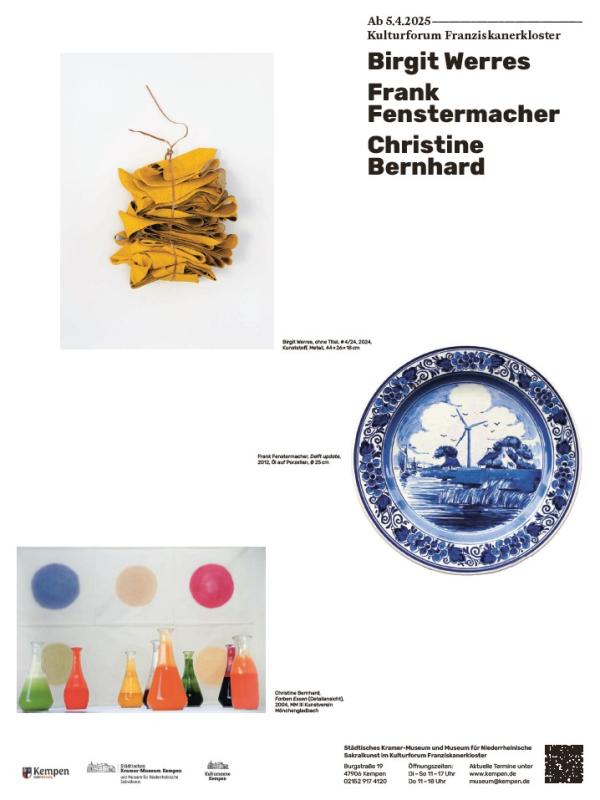 Einladungsflyer Rückseite, © Kulturamt Kempen