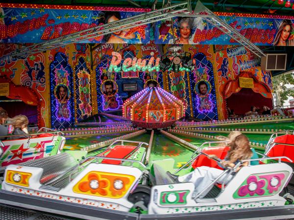Karussell Reminder Karussell auf einer Kirmes