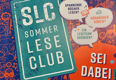 Plakat zum Sommerleseclub 2024