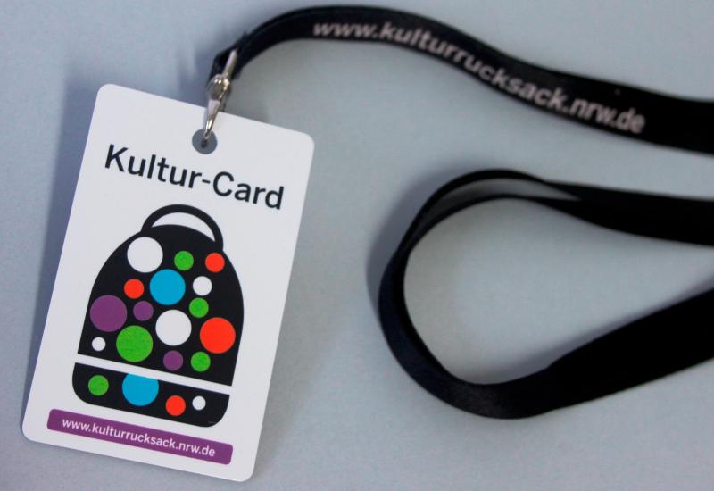 Schlüsselband mit einer Kultur Card