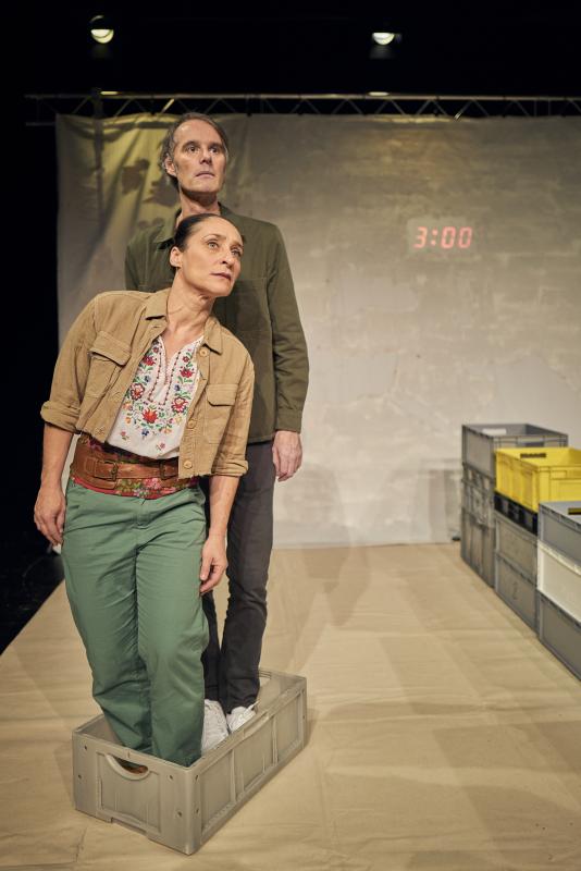 Szene aus dem Theaterstück "3 Minuten", © Severin Vogl