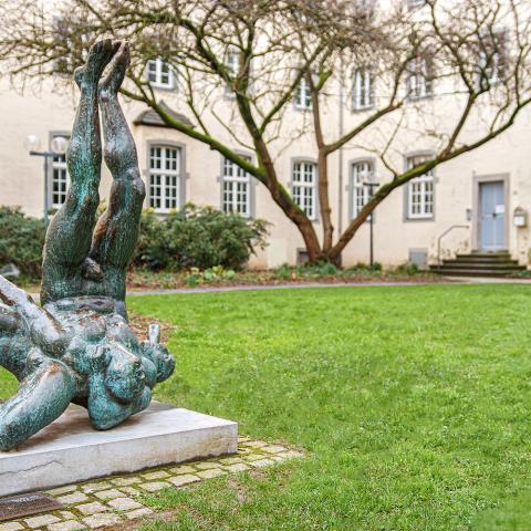 Skulptur "Ringer" 