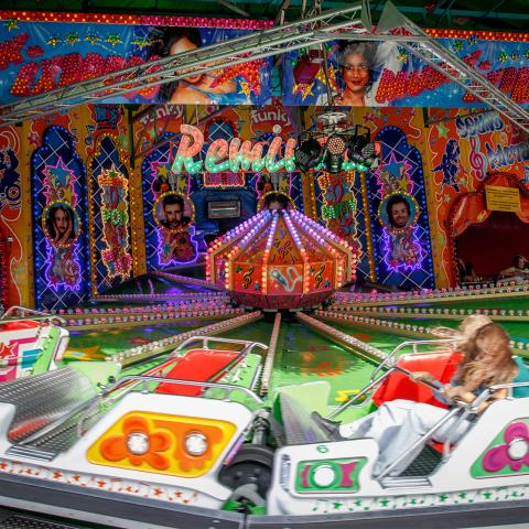 Karussell auf einer Kirmes